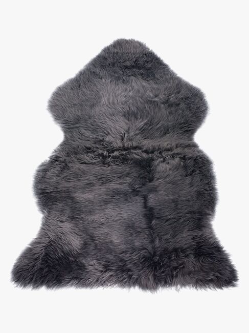 Bozz Lammskinn Långhårig, Grey