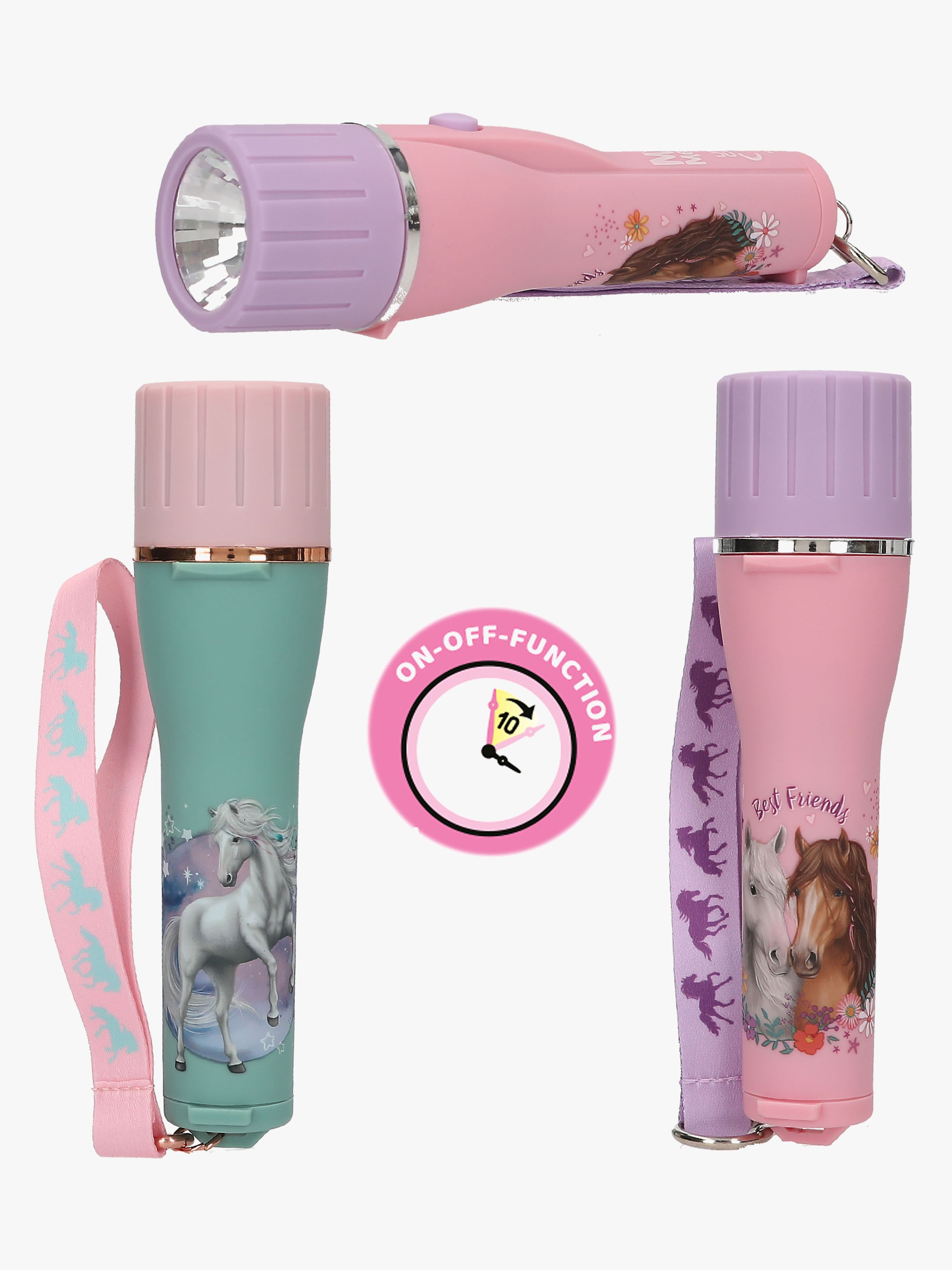 Miss Melody Ficklampa med Timer, Barnrum