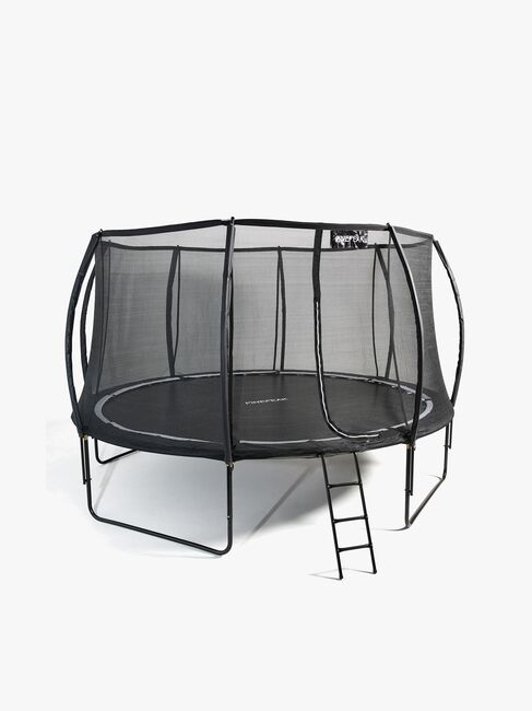 Pinepeak Lantern Studsmatta inkl. Skyddsnät 427 cm, Svart