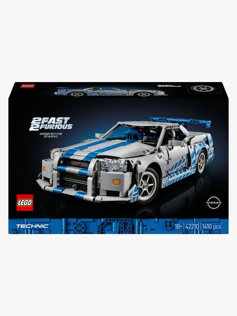 LEGO Technic 42210 2 Fast 2 Furious Nissan Skyline GT-R R34 bil