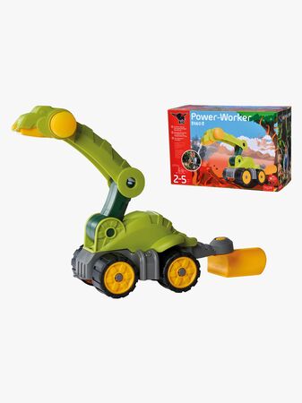 BIG Power Worker Dino Grävmaskin, Flerfärgad
