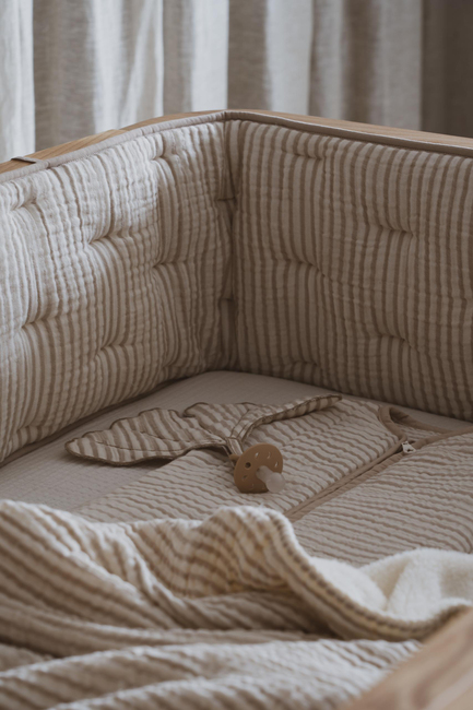 Quax Muslin Sovpåse 0-6 Mån, Stripes