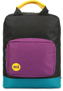 Mi-Pac Tote Backpack Decon Colour Block Ryggsäck, Black/True Plum