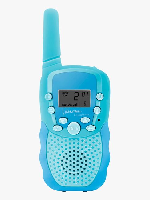 Lalarma Mix And Match Walkie-talkie med 3km Räckvidd, Blå