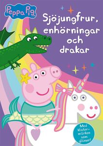 Greta Gris Bok Sjöjungfrur, enhörningar och drakar