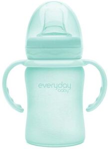 Everyday Baby Pipmugg i Glas 150ml, Green