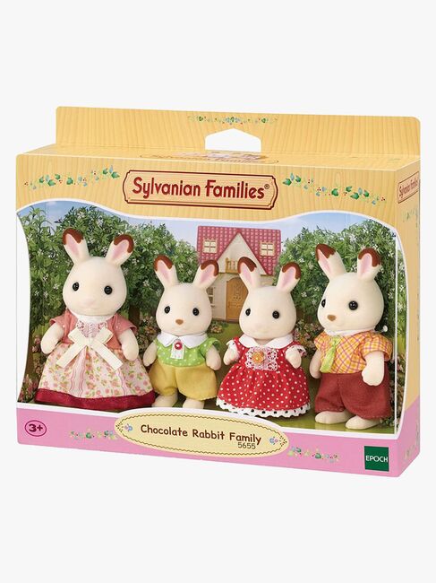 Sylvanian Families Figurset Kaninfamilj Choklad