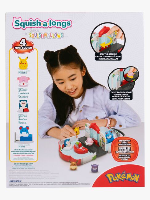 Squishmallows Pokémon Lekset med Figurer