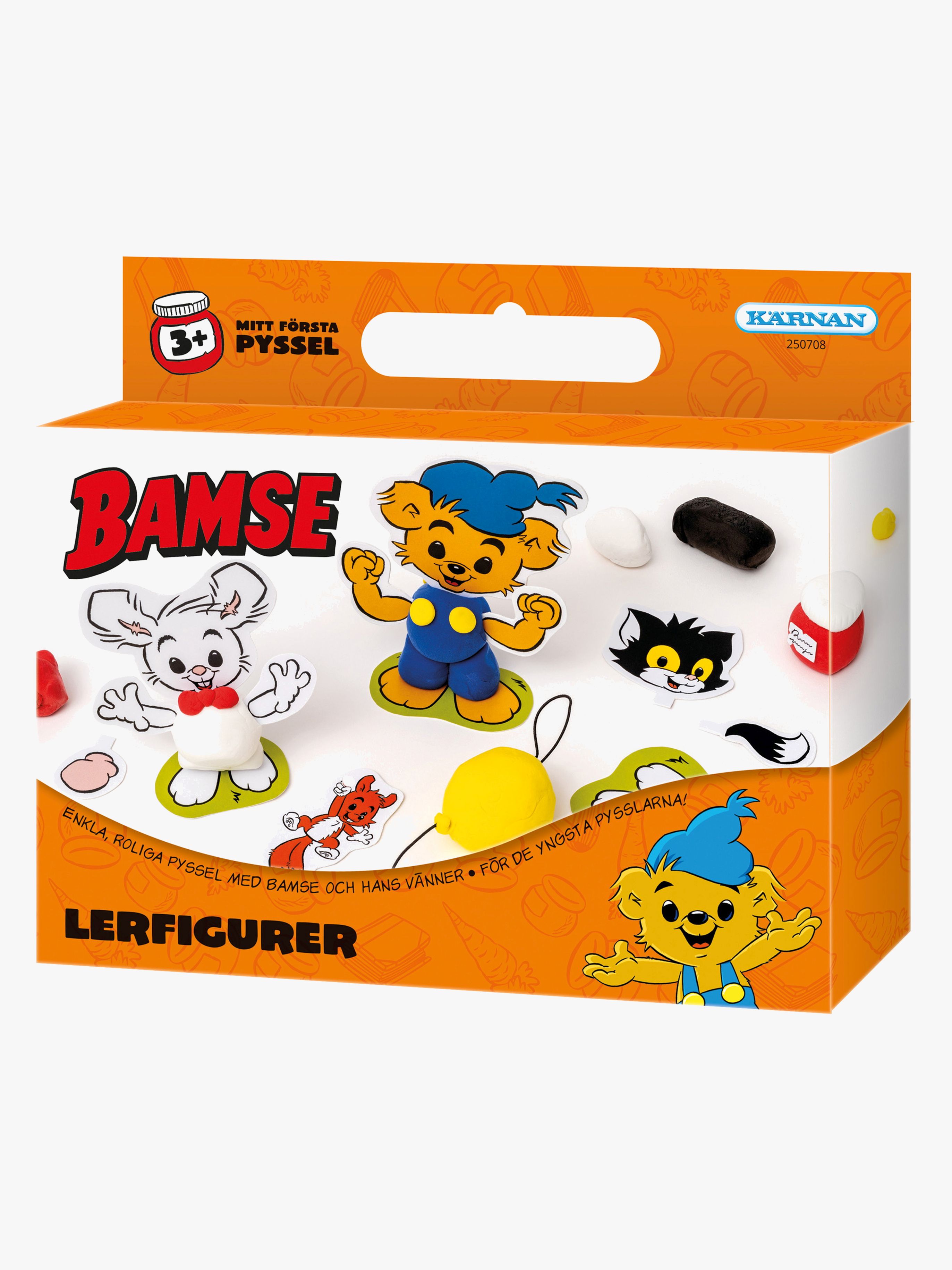 Kärnan Kul Att Skapa Bamse Lerfigurer Pysselset