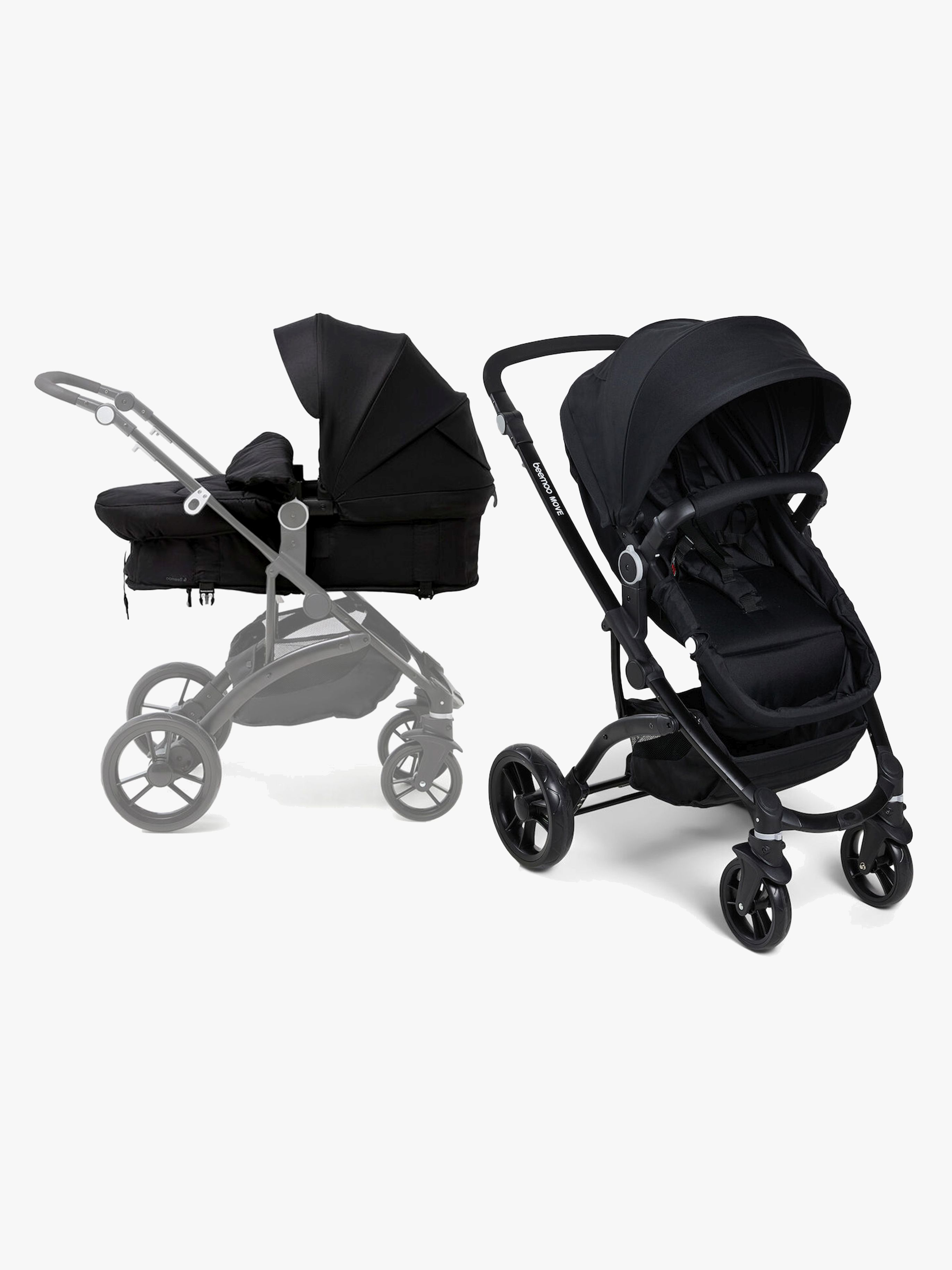 Beemoo Move 2-in-1 Duovagn – kombinivagn från nyfödd till 4 år