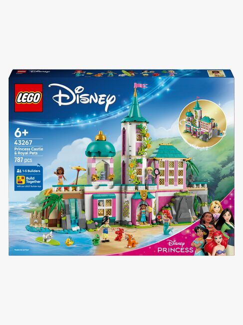 LEGO Disney Princess 43267 Prinsesslott och kungliga husdjur