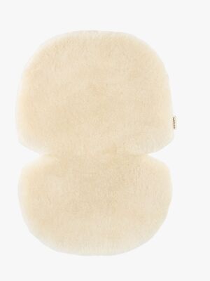 BINIBAMBA Sheepskin Sittdyna Fixed Harness, Milk