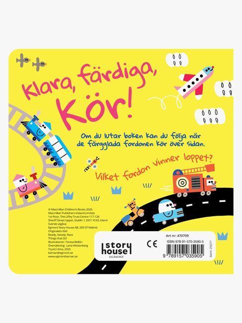 Egmont Kärnan Barnbok Klara Färdiga Kör!