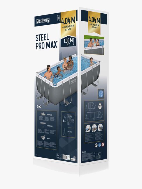 Bestway Power Steel Pool 404x201x100 cm