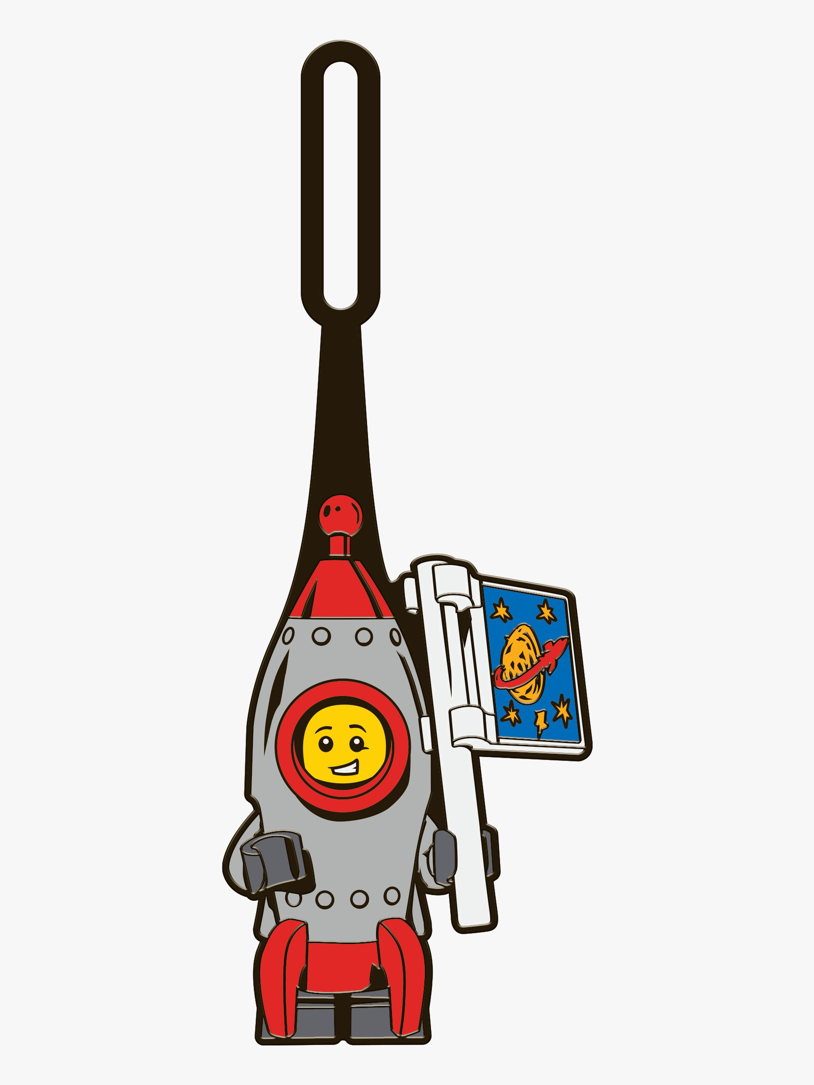 LEGO®  Ikonisk Bagagetag Raketpojke