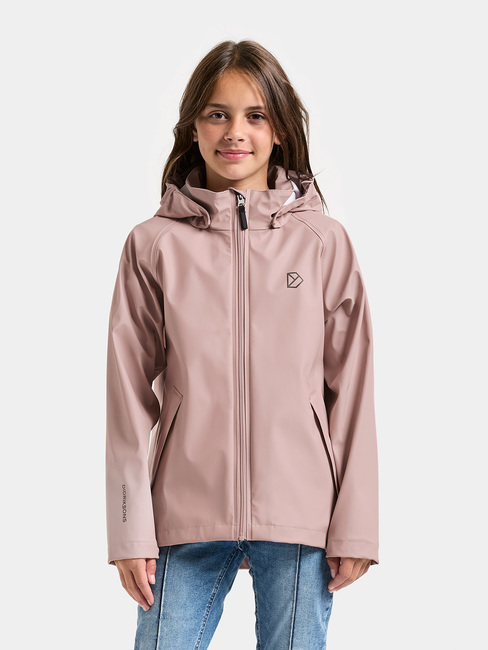 Didriksons Hepta Regnjacka, Vintage Pink