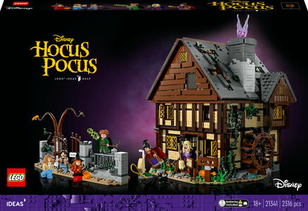 LEGO Ideas 21341 Disney Hocus Pocus: Systrarna Sandersons stuga