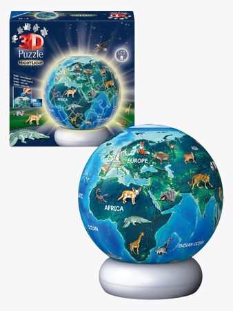 Ravensburger Gabby's Dollhouse 3D-pussel Jorden Nattlampa 72 Bitar