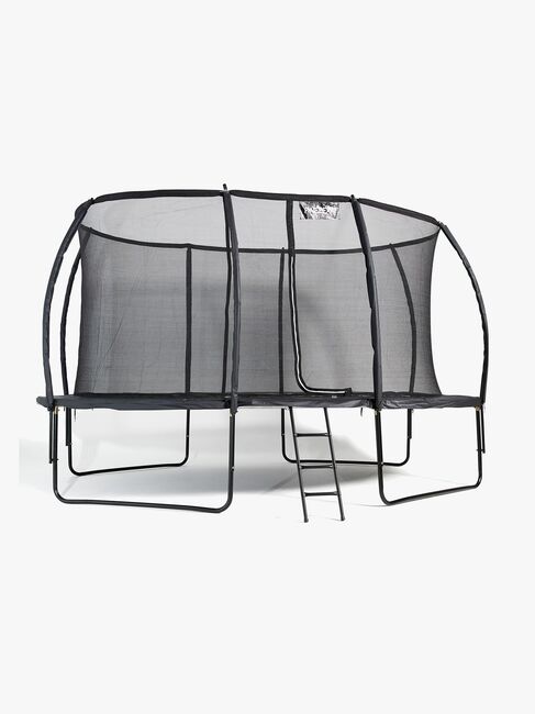 Pinepeak Studsmatta inkl. Skyddsnät 457x305 cm, Svart
