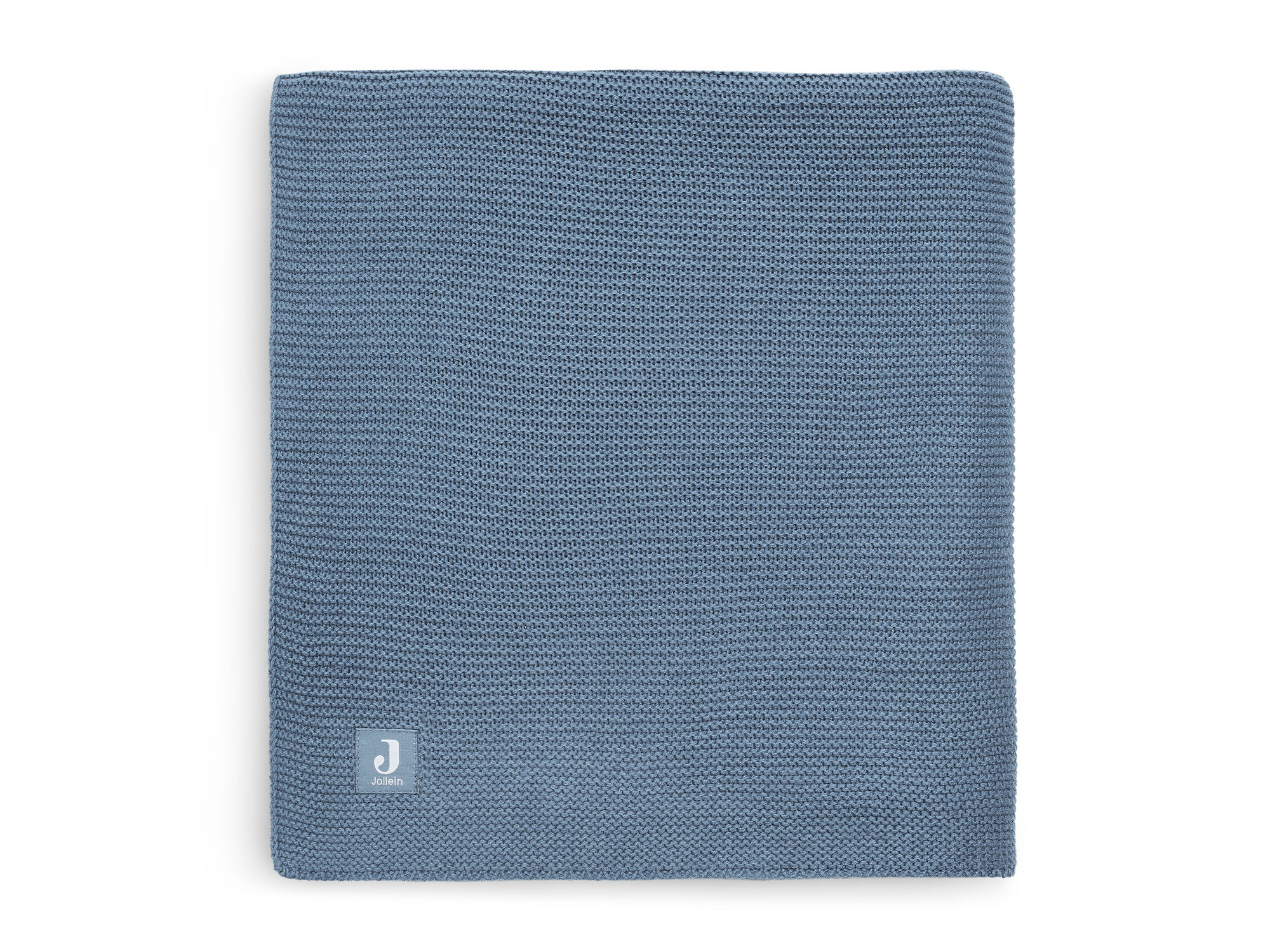Jollein Filt Basic knit 75×100 Jeans Blue