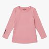 Hyperfied Long Sleeve Logo Top, Blush