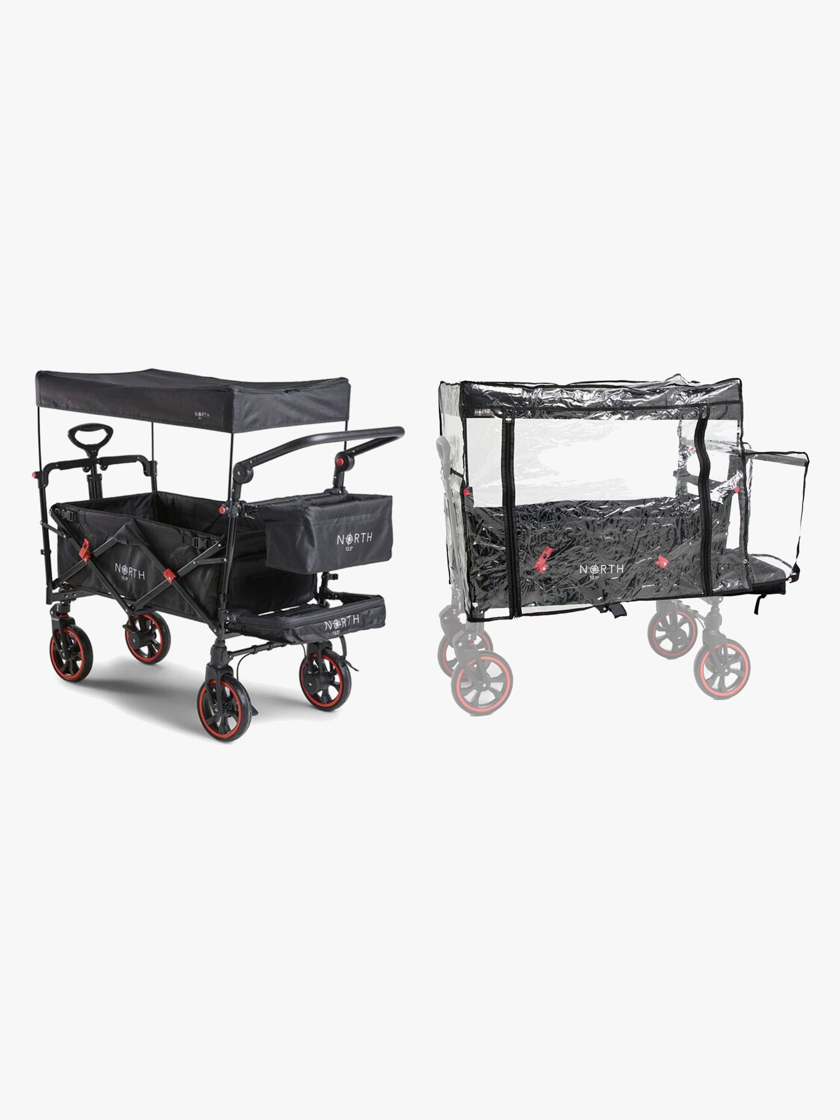 North 13.5 Transporter Skrinda – sportig löparvagn från 6 mån, 75 kg max