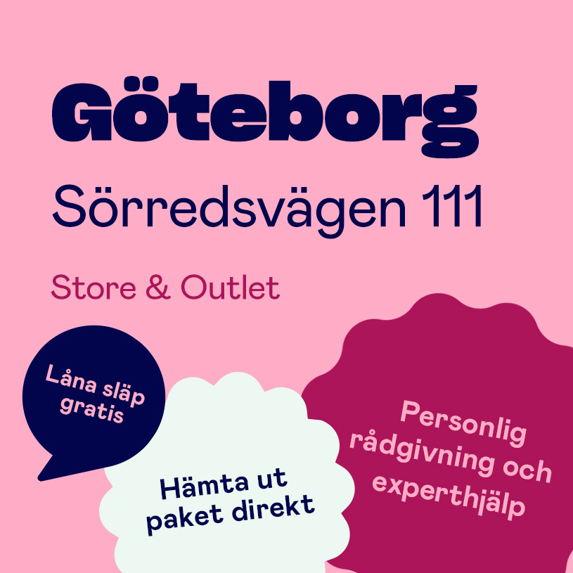 Reklambild för Göteborg Store & Outlet på Sörredsvägen 111.