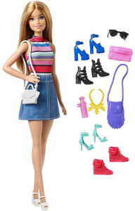Barbie Docka Med Accessoarer
