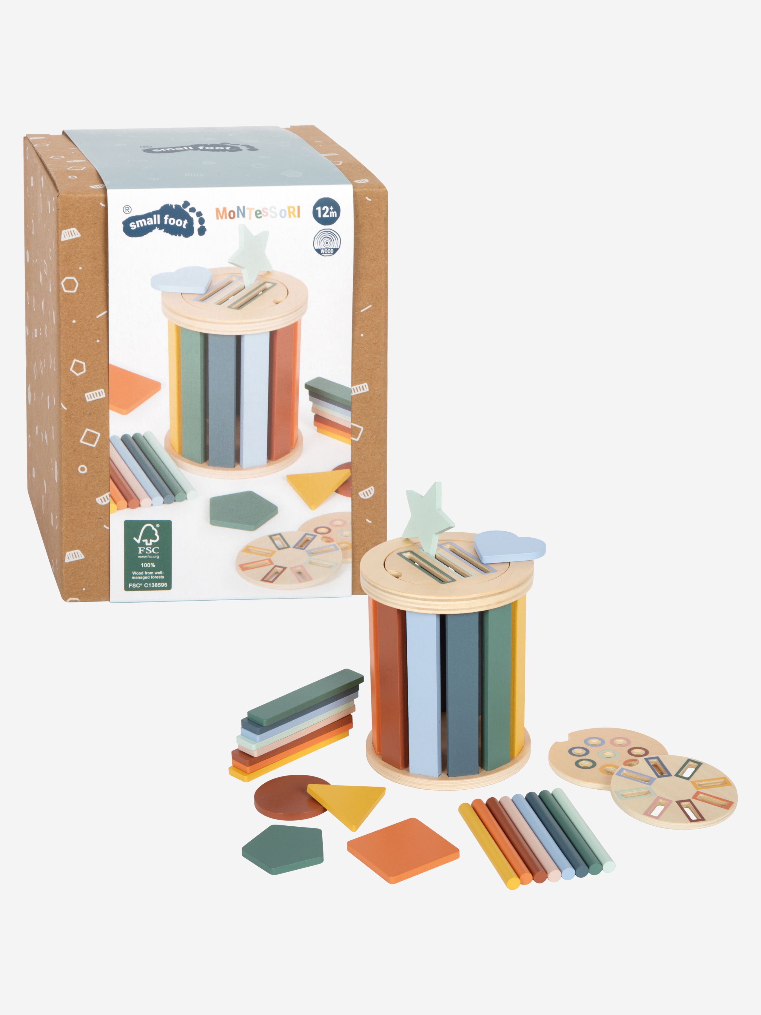 Small Foot Montessori Sorteringsspel med Trumma