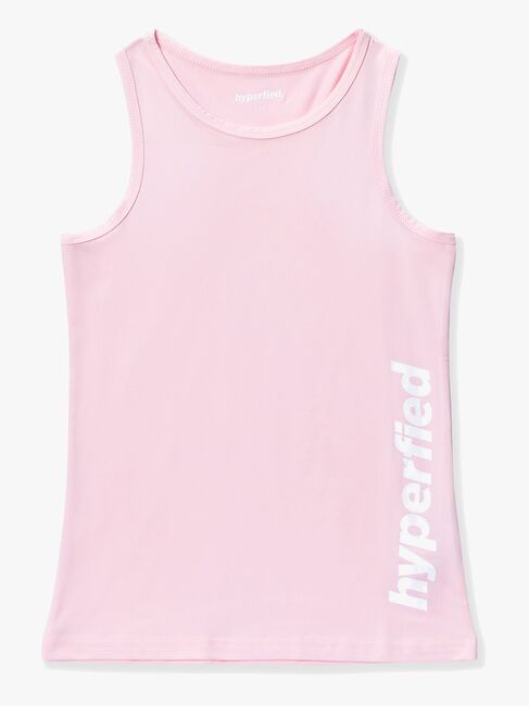 Hyperfied Split Tank Top 3-pack, Black/White/Fairy Tale