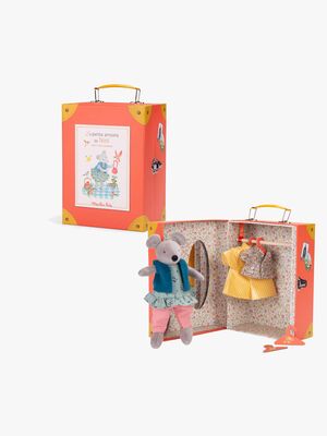 Moulin Roty Garderobsväska med Docka Nini