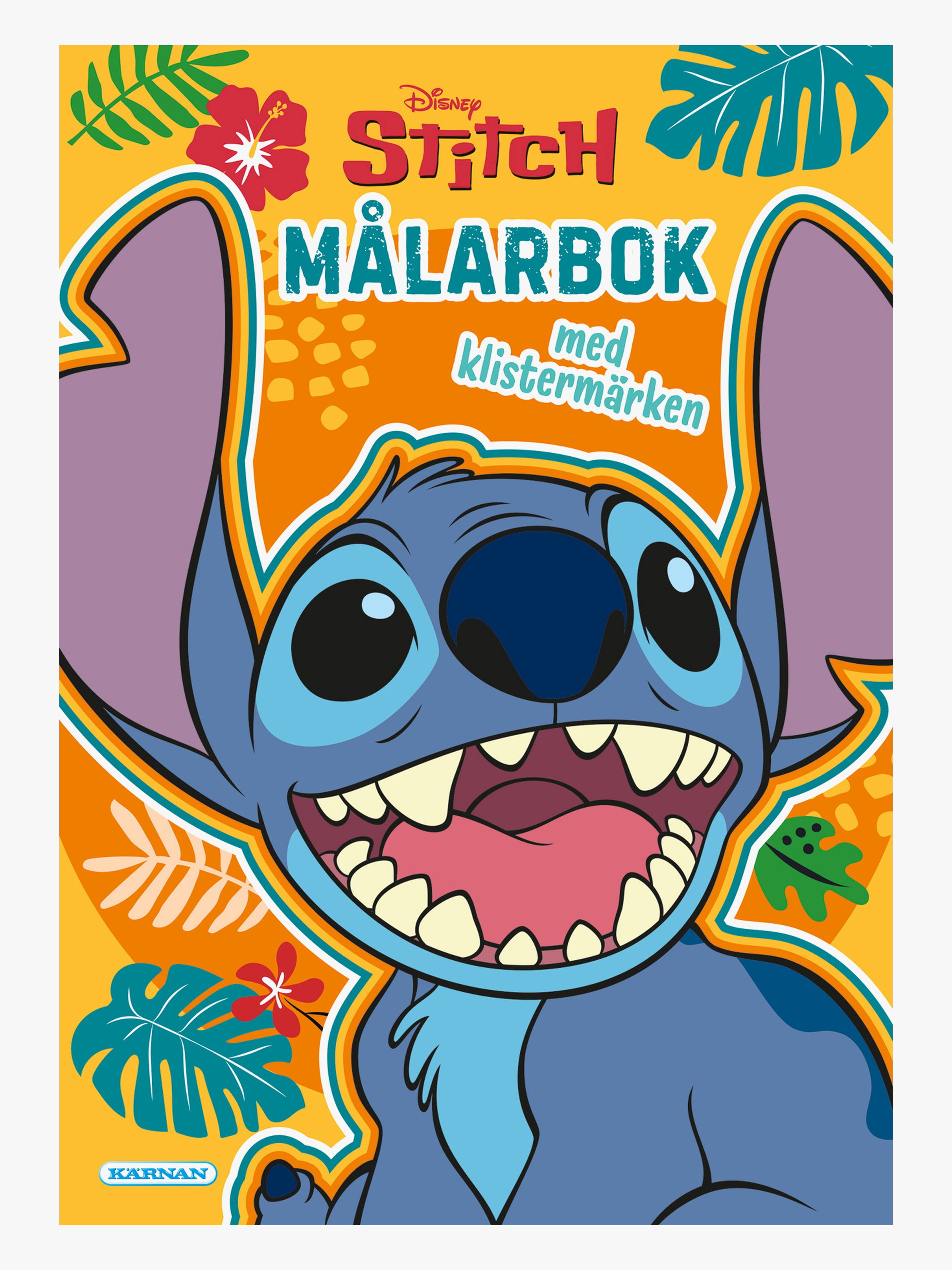 Kärnan Disney Stitch Målarbok