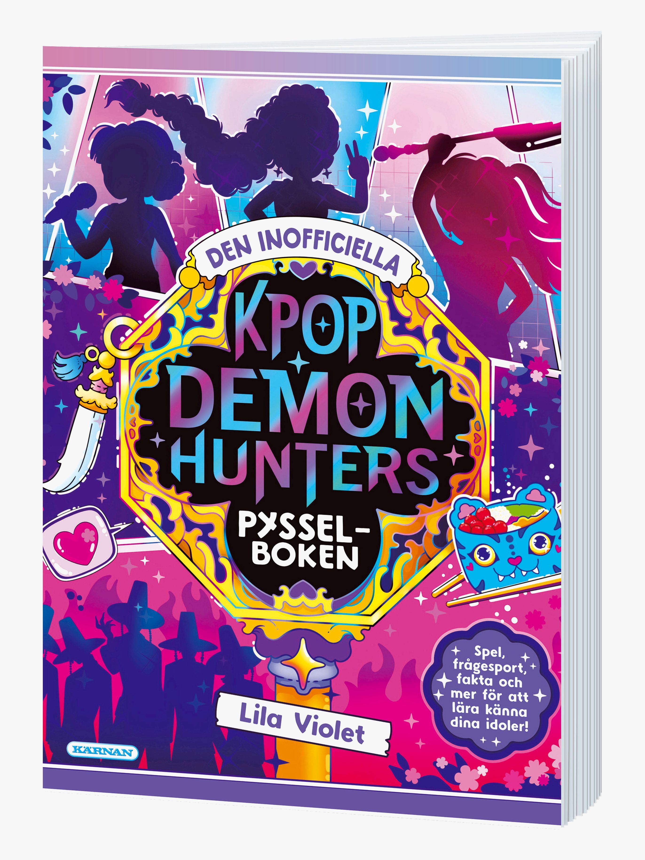 Egmont Kärnan K-Pop Demon Hunters Pysselbok