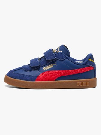 Puma Club II Era V PS Sneakers, Blue Jewel/Red