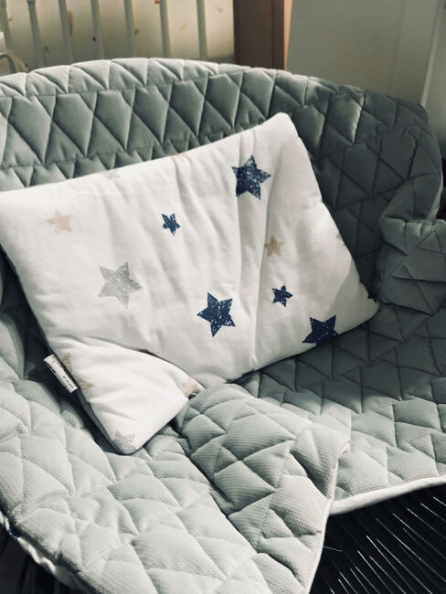 Albero Mio Filt med Kudde V101, Grå