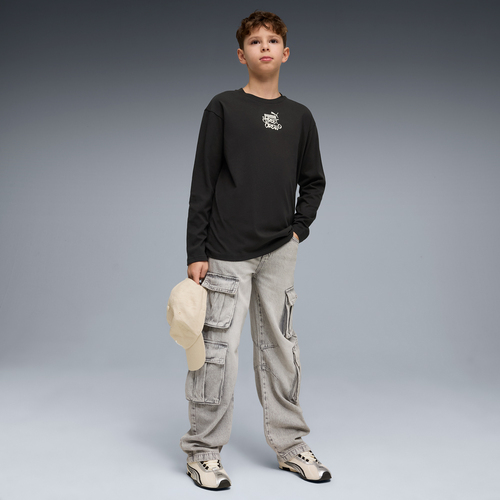 Puma MID90s  Avslappnad Tröja, Svart