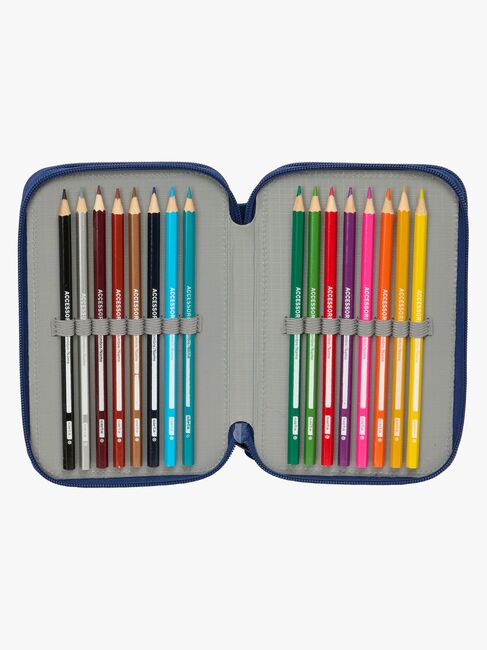 Super Mario  Fyllt Trippelpennfodral 37 Delar, Mamma Mia