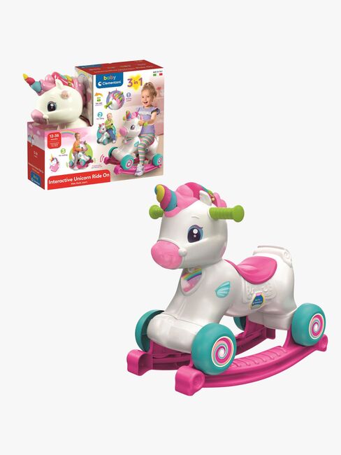 Clementoni Baby Gunghäst 3-i-1 Enhörning