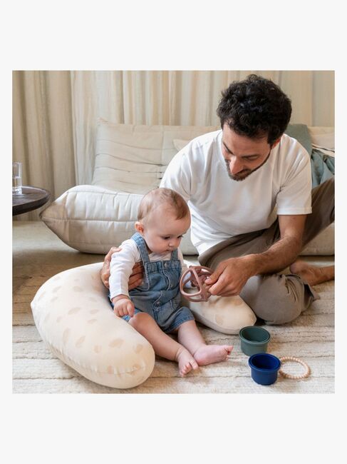 Doomoo  Amnings- & Gravidkudde 2-i-1, Latte