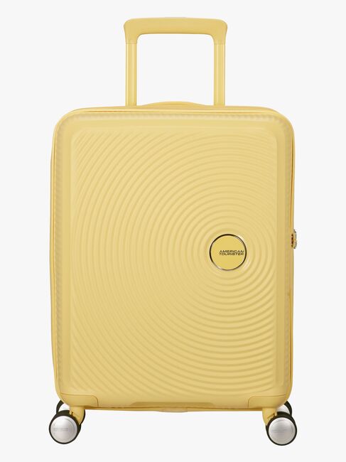 American Tourister Soundbox Spinner Resväska 35,5L, Pastel Yellow