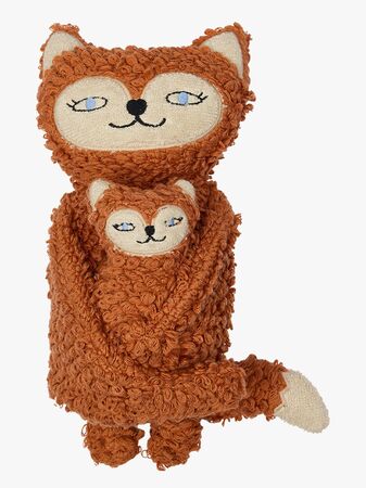 OYOY Frida & Baby Felix Räv Gosedjur, Caramel