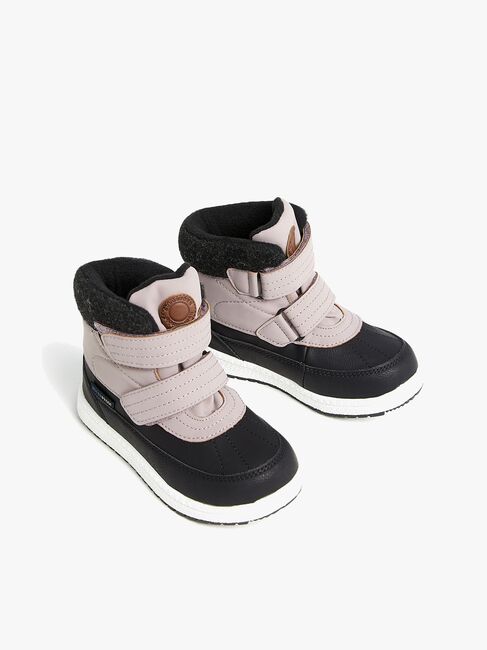Nordbjørn Husky Vinterkängor, Black/Old Pink
