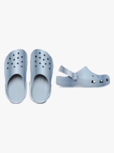 Crocs Classic Pearl Shine Tofflor, Blue Frost