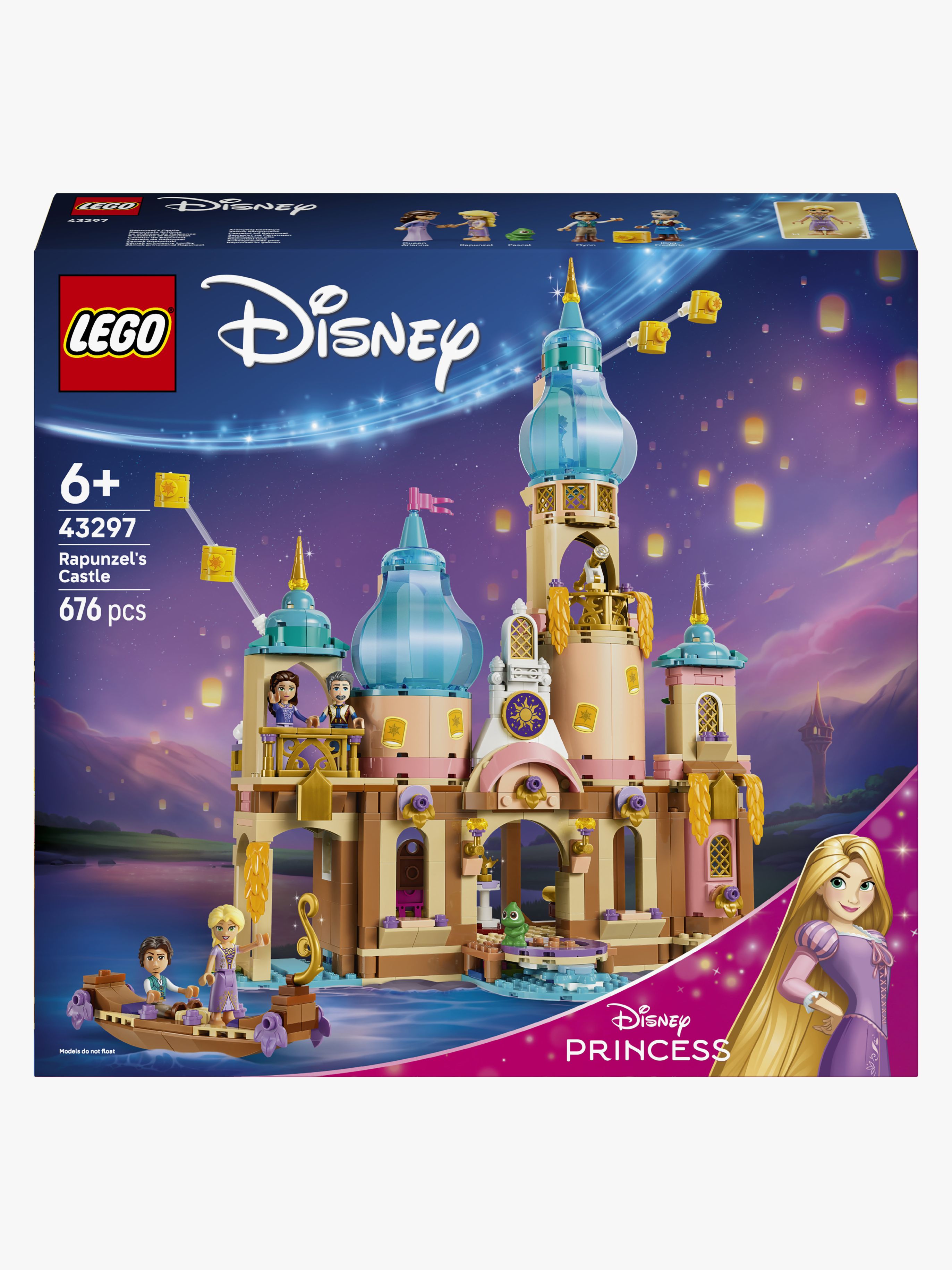 LEGO Disney Princess 43297 Rapunzels slott