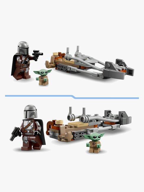 LEGO Star Wars 75436 The Mandalorian & Grogu's Speeder Bike
