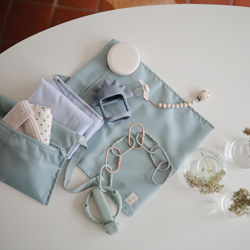 Mushie  Vattentät Wet Bag 2-Pack, Tradewinds