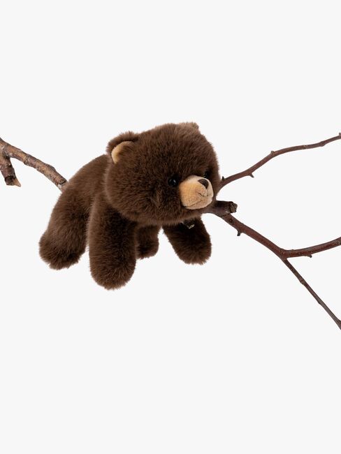 Teddykompaniet Gosedjur Liggande Björn 28 cm, Brun
