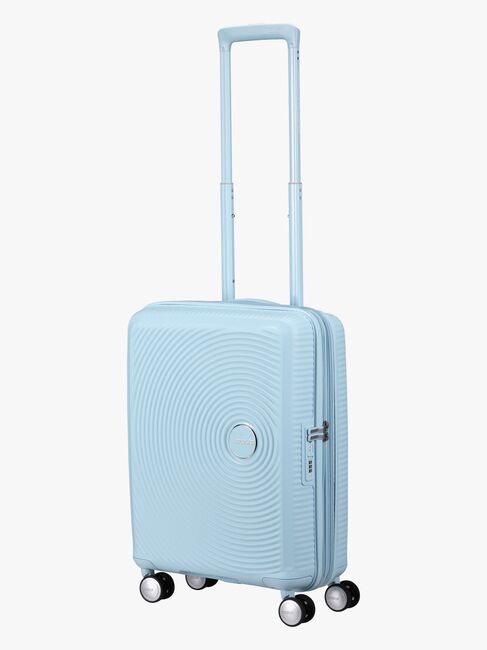 American Tourister Soundbox Spinner Resväska 35,5L, Pastel Blue