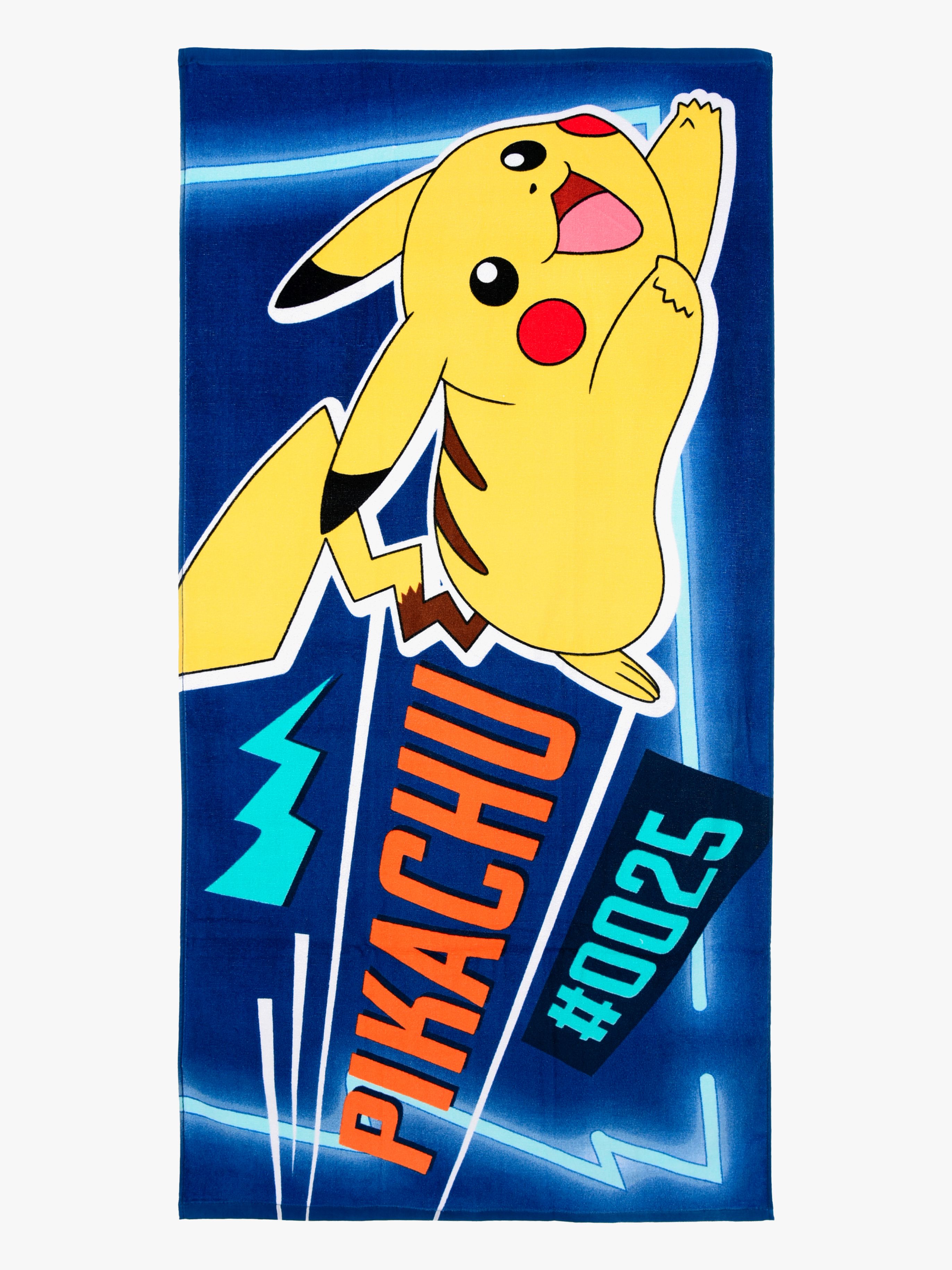 Pokémon Handduk 100% Bomull, Blå