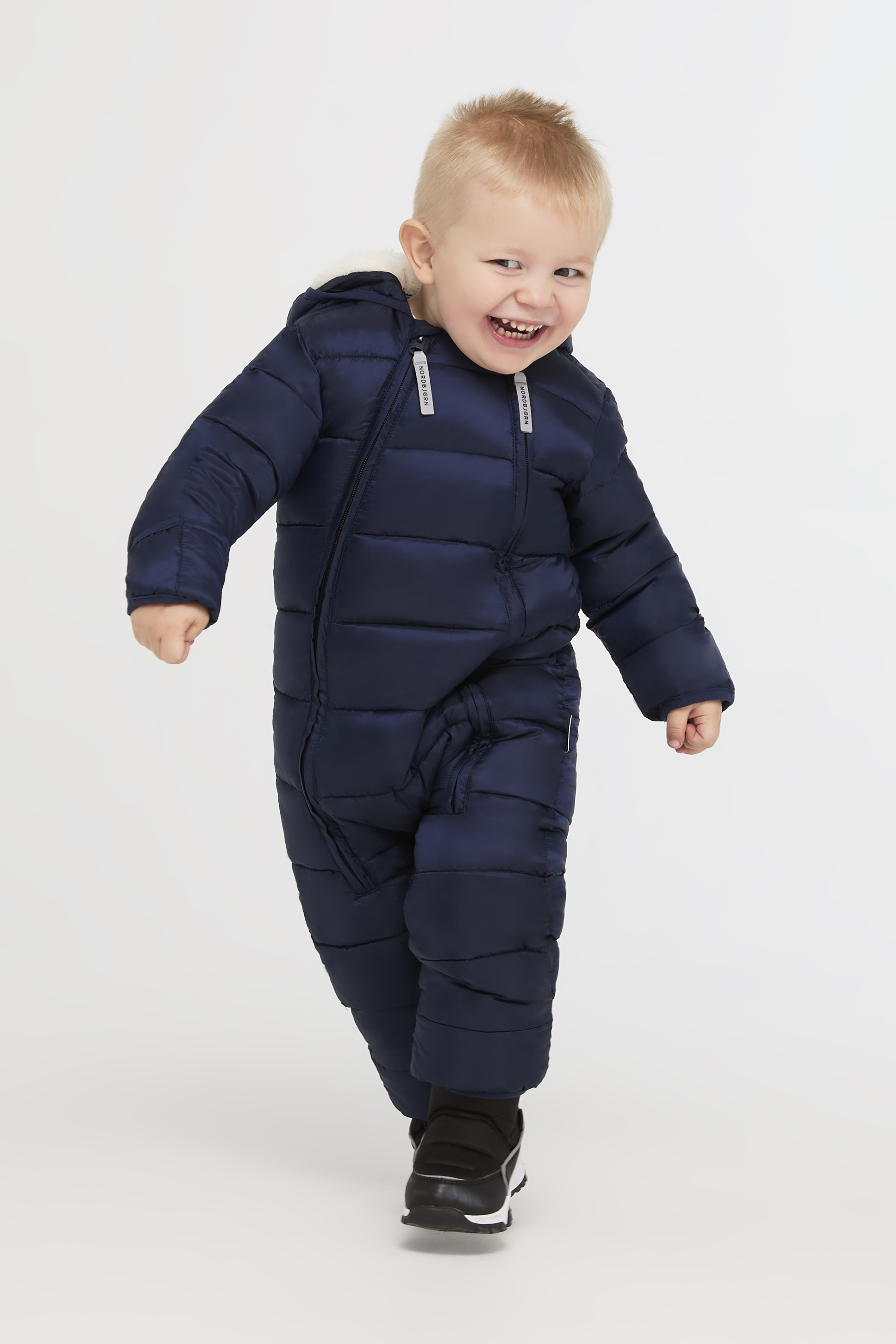 Nordbjørn Pilecub Babyoverall Navy Stl 86
